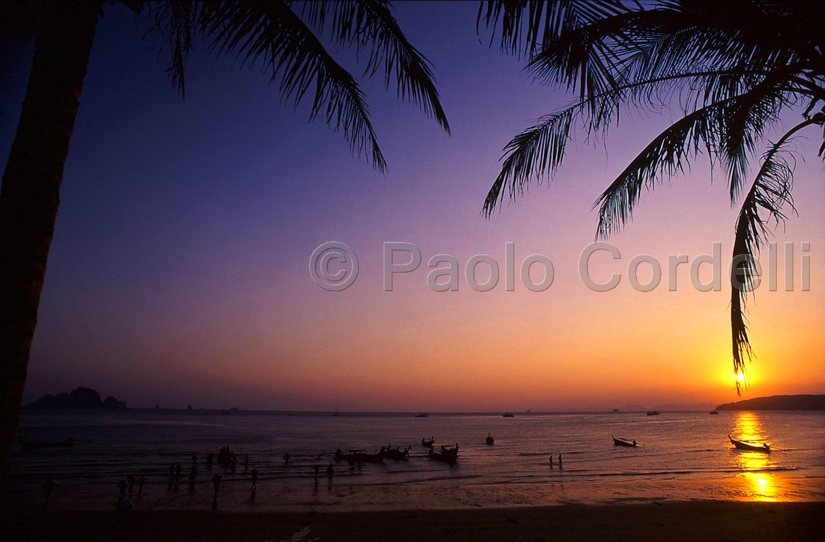 Ao Nang beach, Krabi, Thailand
 (cod:Thailand 20)